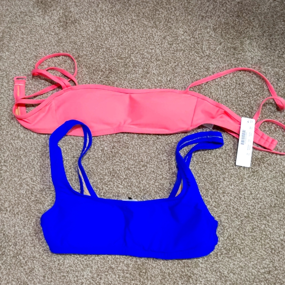 NWT J Crew bikini tops